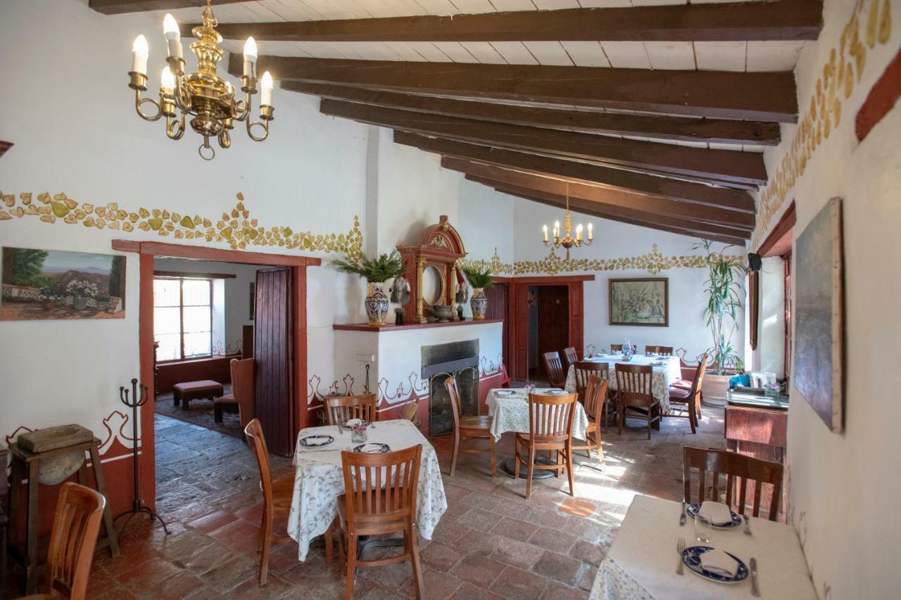 La Casa Azul Huasca & Restaurante La Terraza Hotel กูอัสกา เด โอกัมโป ภายนอก รูปภาพ